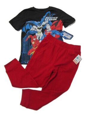 Justice League T-Shirt & Geranimals Pants size 4 NEW